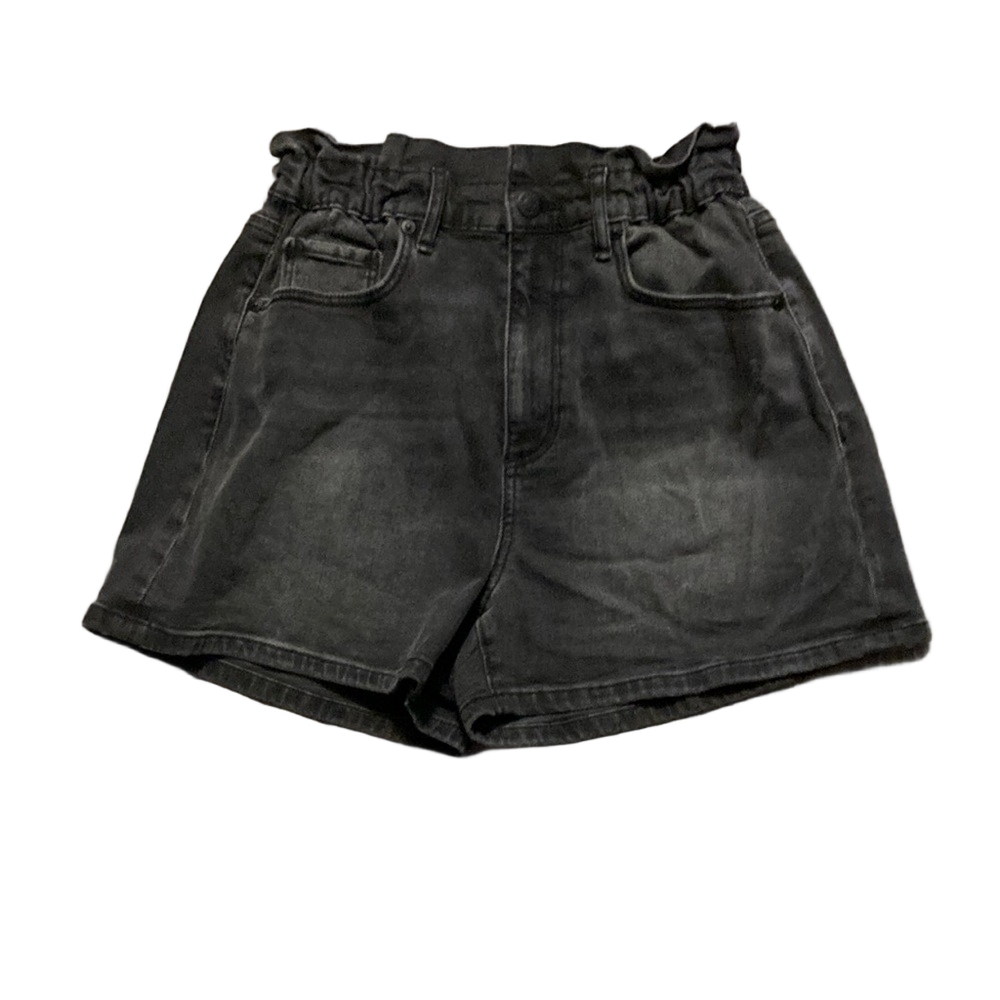 Loft Black Paper Bag Shorts size 0/25